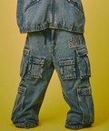 JACKROSE(ジャックローズ) |GALFY/ガルフィー ぐるグニャデニムカーゴ(MENS)