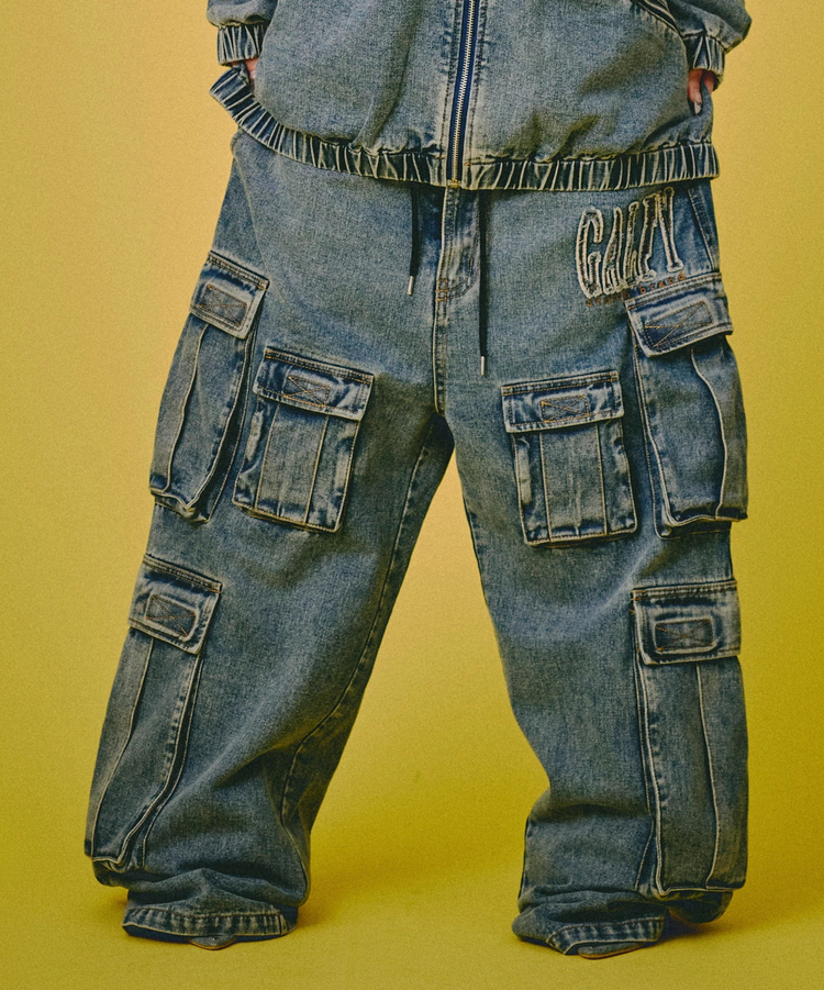 JACKROSE(ジャックローズ) |GALFY/ガルフィー ぐるグニャデニムカーゴ(MENS)