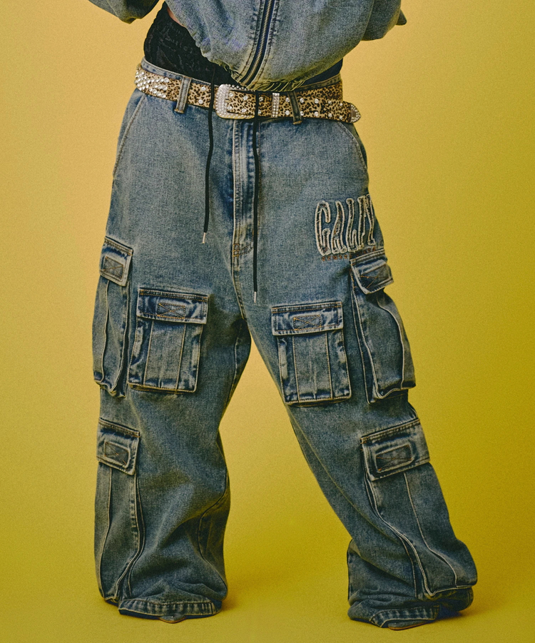 JACKROSE(ジャックローズ) |GALFY/ガルフィー ぐるグニャデニムカーゴ(MENS)