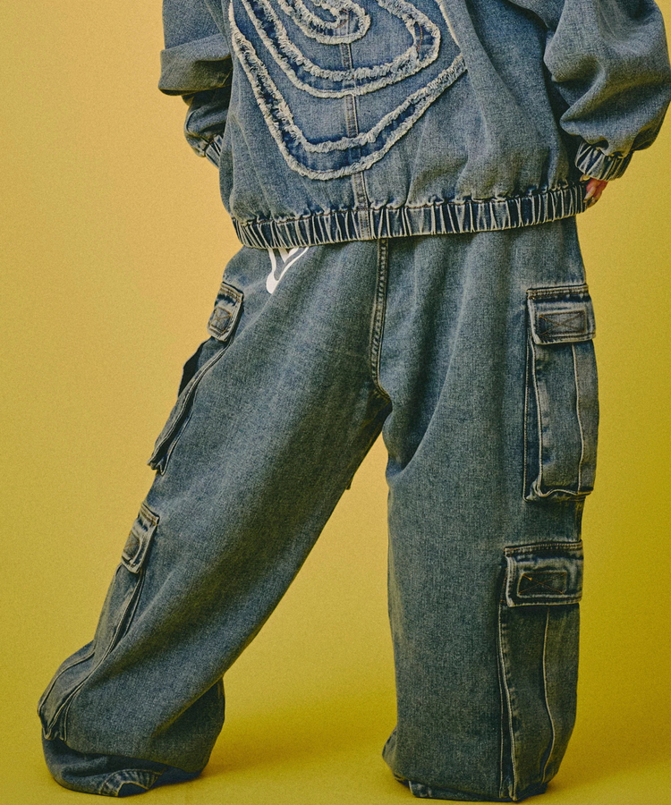 JACKROSE(ジャックローズ) |GALFY/ガルフィー ぐるグニャデニムカーゴ(MENS)
