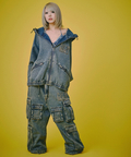 JACKROSE(ジャックローズ) |GALFY/ガルフィー ぐるグニャデニムカーゴ(MENS)