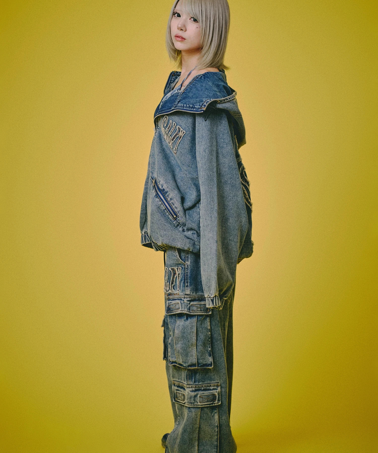 JACKROSE(ジャックローズ) |GALFY/ガルフィー ぐるグニャデニムカーゴ(MENS)