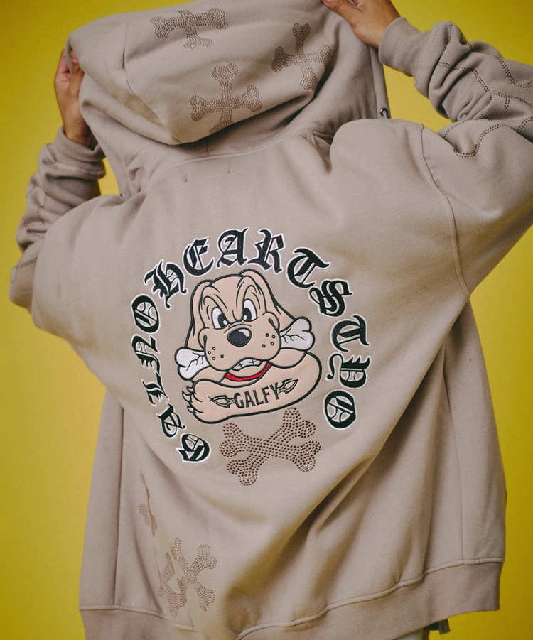 GALFY/ガルフィー ピカピカ骨骨パーカー(MENS)｜ファッション通販