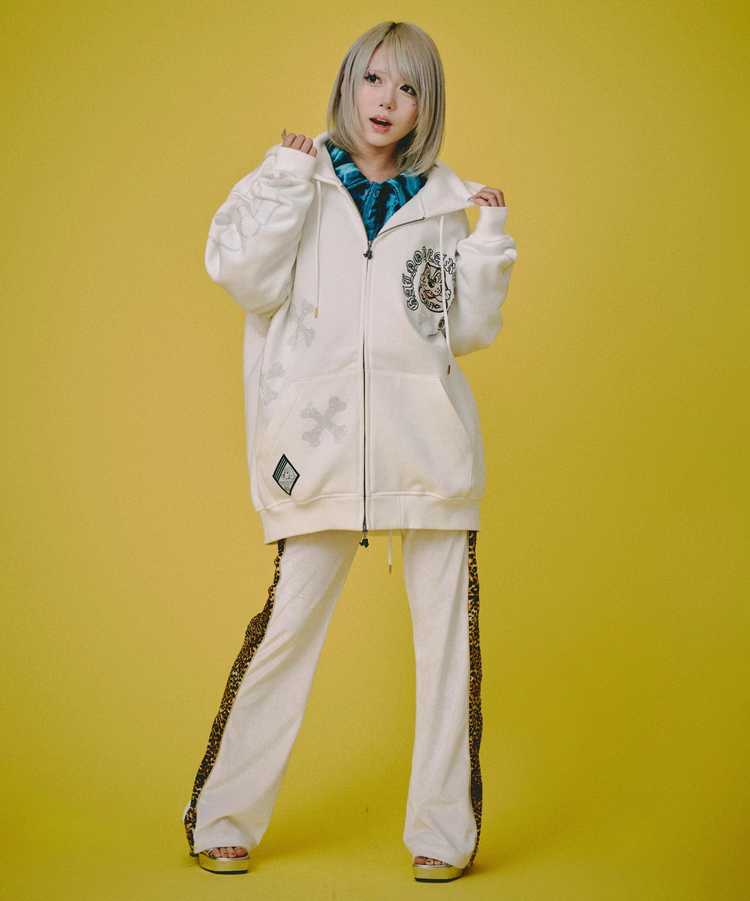 GALFY/ガルフィー ピカピカ骨骨パーカー(MENS)｜ファッション通販