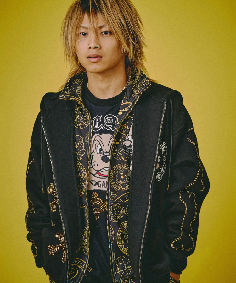 GALFY/ガルフィー ピカピカ骨骨パーカー(MENS)｜ファッション通販