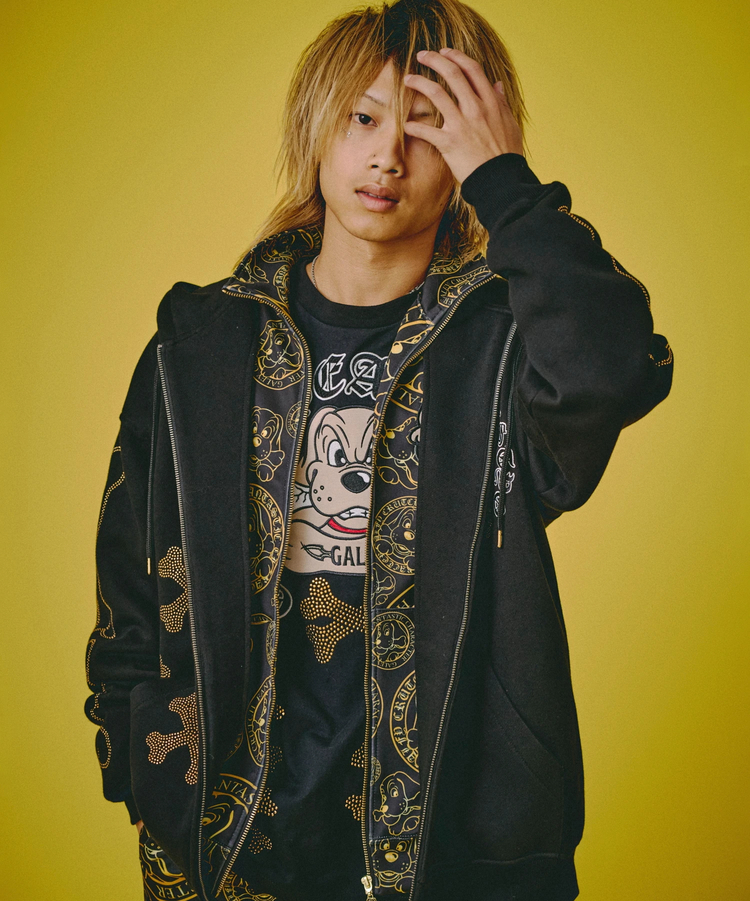 GALFY/ガルフィー ピカピカ骨骨パーカー(MENS)｜ファッション通販