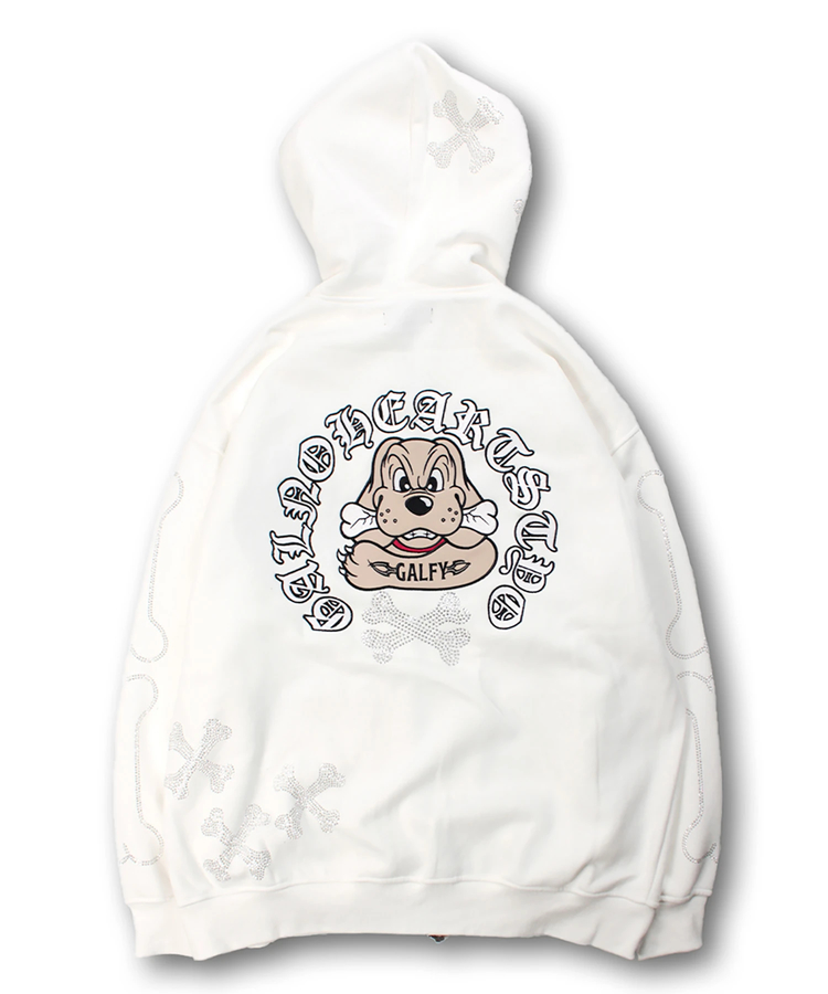 GALFY/ガルフィー ピカピカ骨骨パーカー(MENS)｜ファッション通販