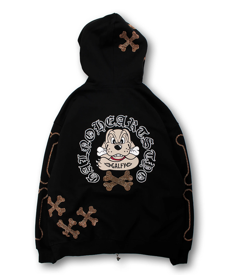 GALFY/ガルフィー ピカピカ骨骨パーカー(MENS) GALFY/ガルフィー ピカピカ骨骨パーカー(MENS)｜ファッション通販