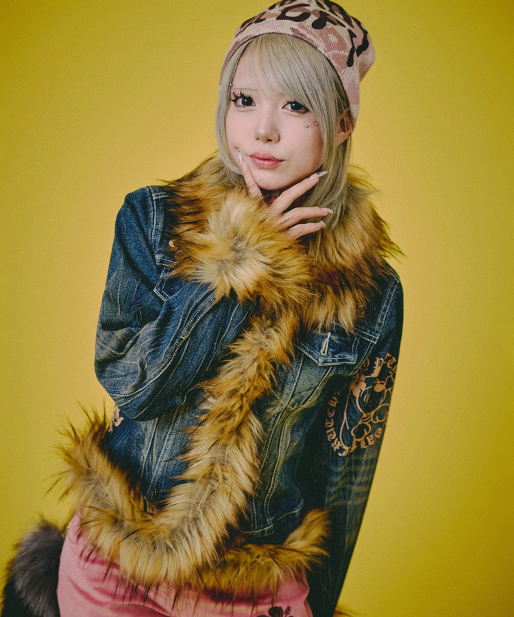 JACKROSE(ジャックローズ) |GALFY/ガルフィー ぎゃるちゃんファーデニムJKT(WOMENS)