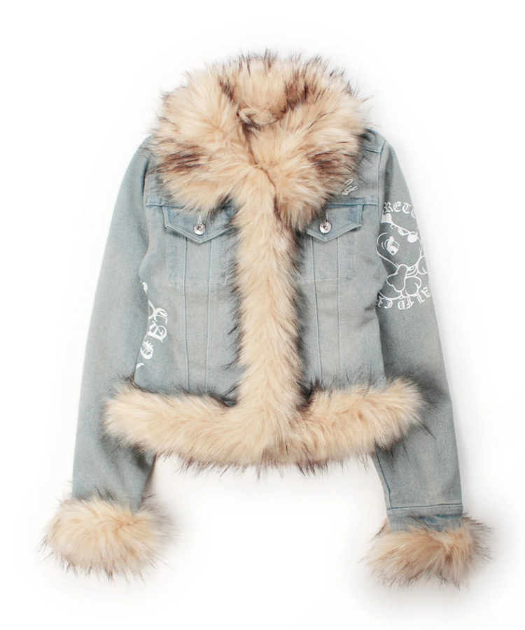 JACKROSE(ジャックローズ) |GALFY/ガルフィー ぎゃるちゃんファーデニムJKT(WOMENS)