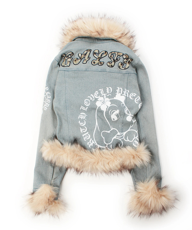 JACKROSE(ジャックローズ) |GALFY/ガルフィー ぎゃるちゃんファーデニムJKT(WOMENS)