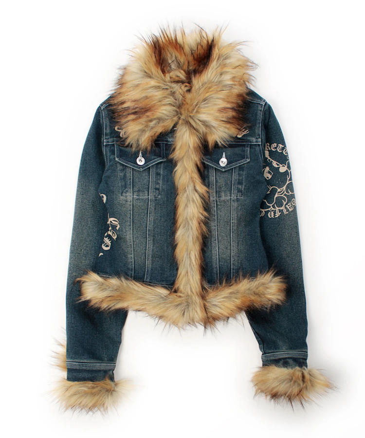 JACKROSE(ジャックローズ) |GALFY/ガルフィー ぎゃるちゃんファーデニムJKT(WOMENS)