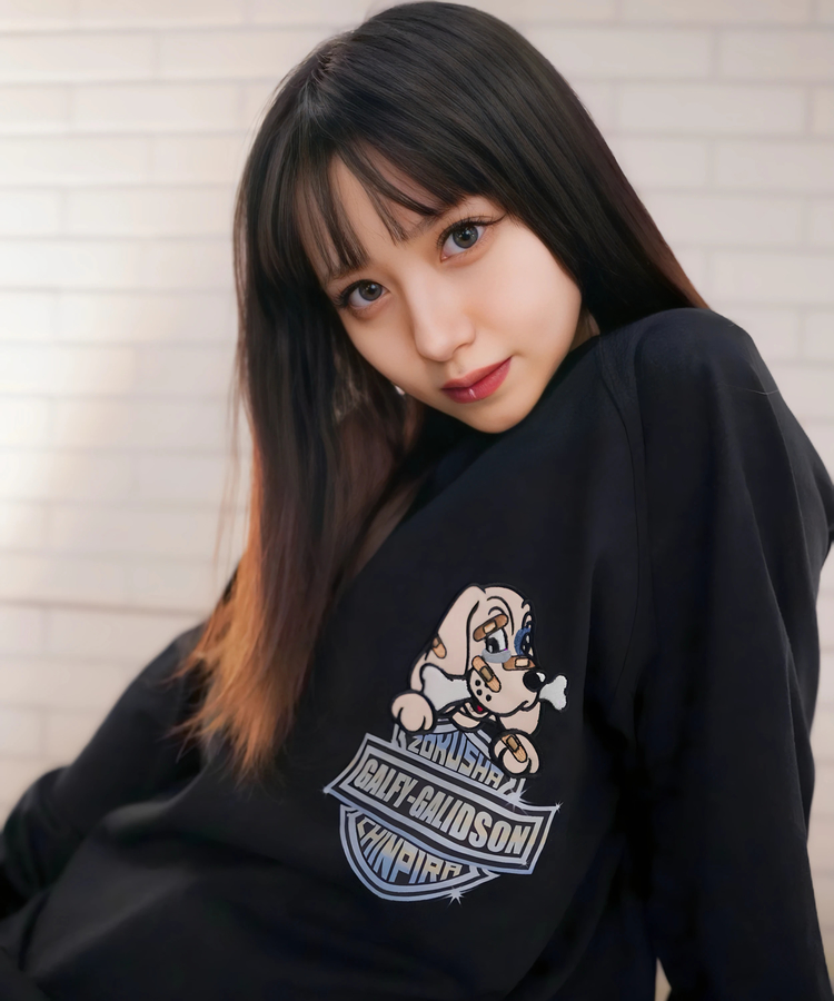 JACKROSE(ジャックローズ) |【GALFY×GALLIS ADDICTION】バイク乗りロンTee(MENS)