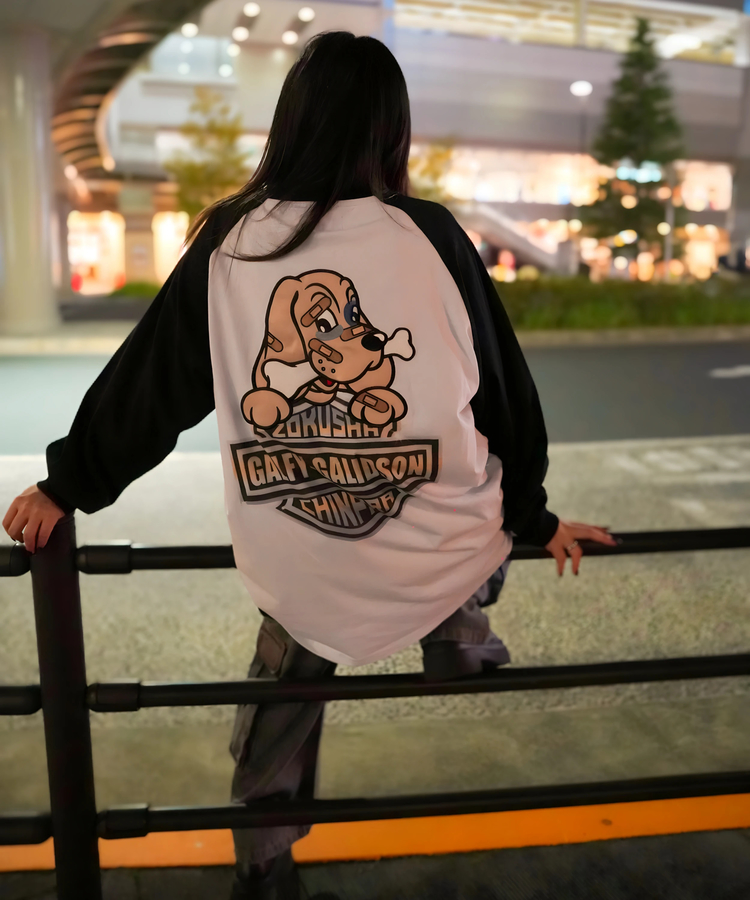 JACKROSE(ジャックローズ) |【GALFY×GALLIS ADDICTION】バイク乗りロンTee(MENS)