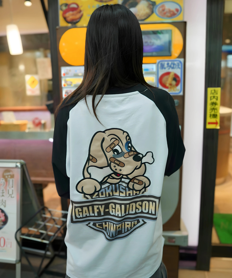 JACKROSE(ジャックローズ) |【GALFY×GALLIS ADDICTION】バイク乗りロンTee(MENS)