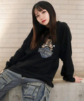 JACKROSE(ジャックローズ) |【GALFY×GALLIS ADDICTION】バイク乗りロンTee(MENS)