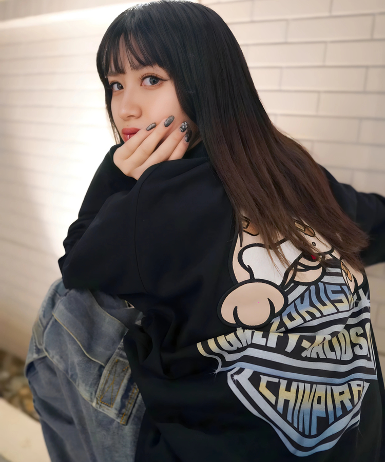 JACKROSE(ジャックローズ) |【GALFY×GALLIS ADDICTION】バイク乗りロンTee(MENS)