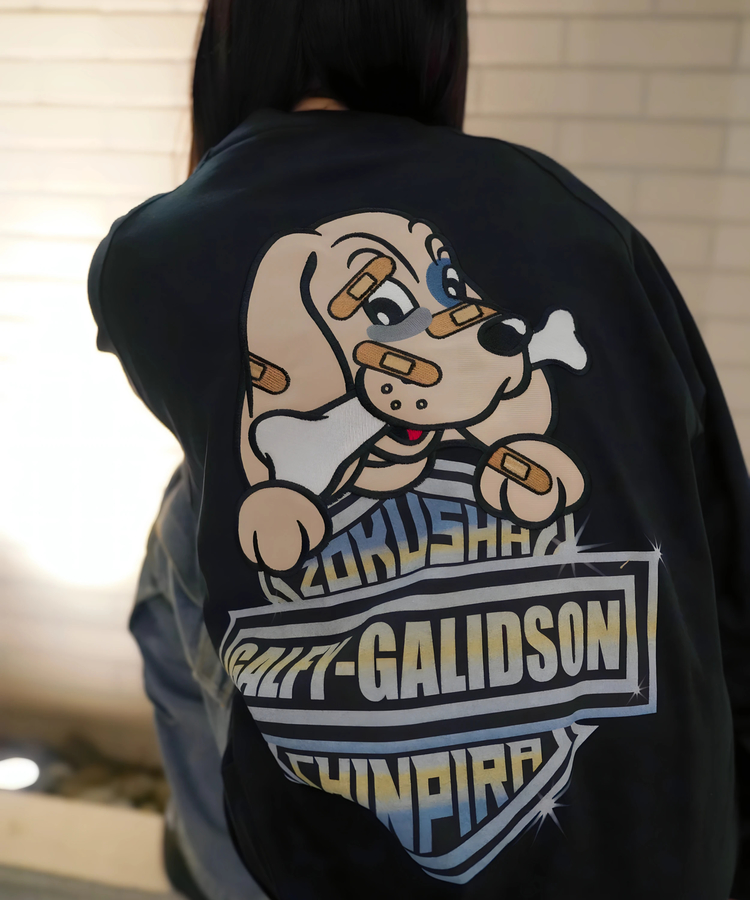JACKROSE(ジャックローズ) |【GALFY×GALLIS ADDICTION】バイク乗りロンTee(MENS)