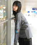 JACKROSE(ジャックローズ) |【GALFY×GALLIS ADDICTION】バイク乗りロンTee(MENS)