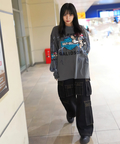 JACKROSE(ジャックローズ) |【GALFY×GALLIS ADDICTION】バイク乗りロンTee(MENS)