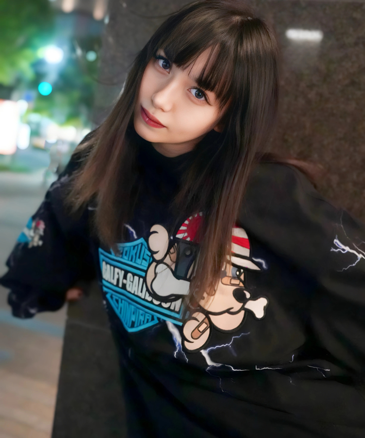 JACKROSE(ジャックローズ) |【GALFY×GALLIS ADDICTION】バイク乗りロンTee(MENS)