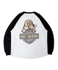 JACKROSE(ジャックローズ) |【GALFY×GALLIS ADDICTION】バイク乗りロンTee(MENS)