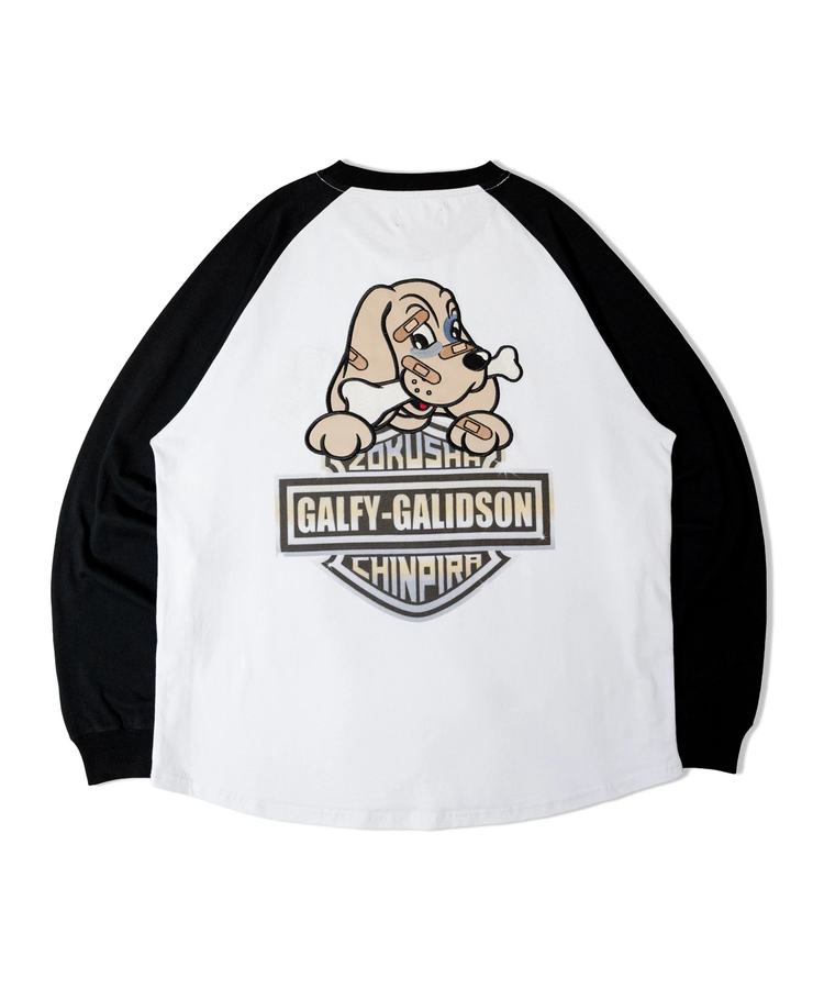 JACKROSE(ジャックローズ) |【GALFY×GALLIS ADDICTION】バイク乗りロンTee(MENS)