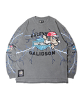 JACKROSE(ジャックローズ) |【GALFY×GALLIS ADDICTION】バイク乗りロンTee(MENS)