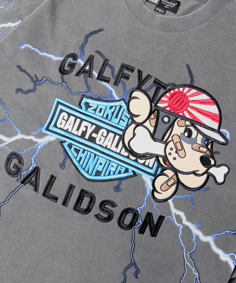 JACKROSE(ジャックローズ) |【GALFY×GALLIS ADDICTION】バイク乗りロンTee(MENS)