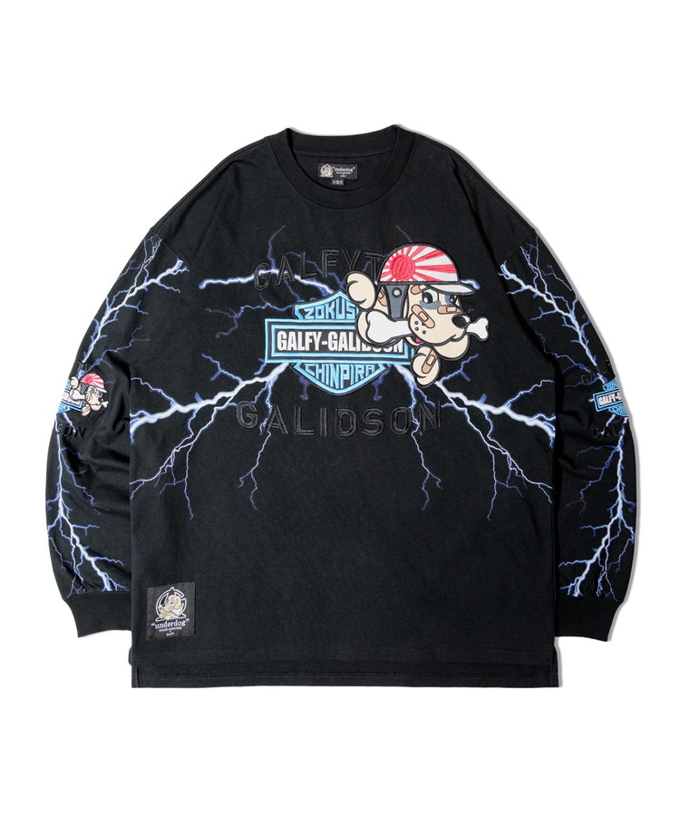 JACKROSE(ジャックローズ) |【GALFY×GALLIS ADDICTION】バイク乗りロンTee(MENS)