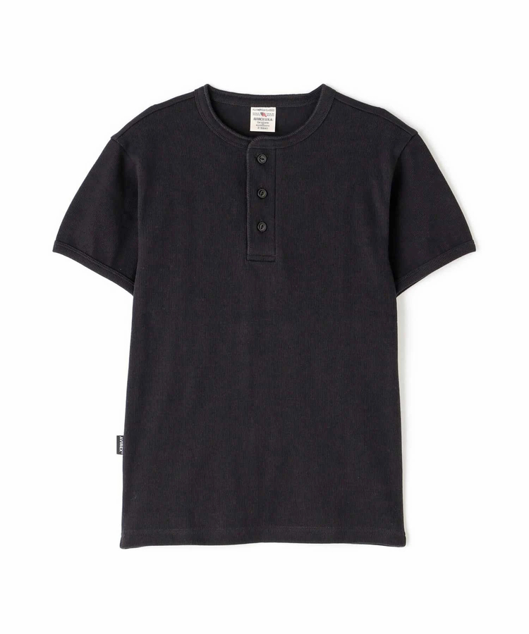 JACKROSE(ジャックローズ) |AVIREX/アヴィレックス DAILY S/S RIB HENLY NECK TEE(MENS)