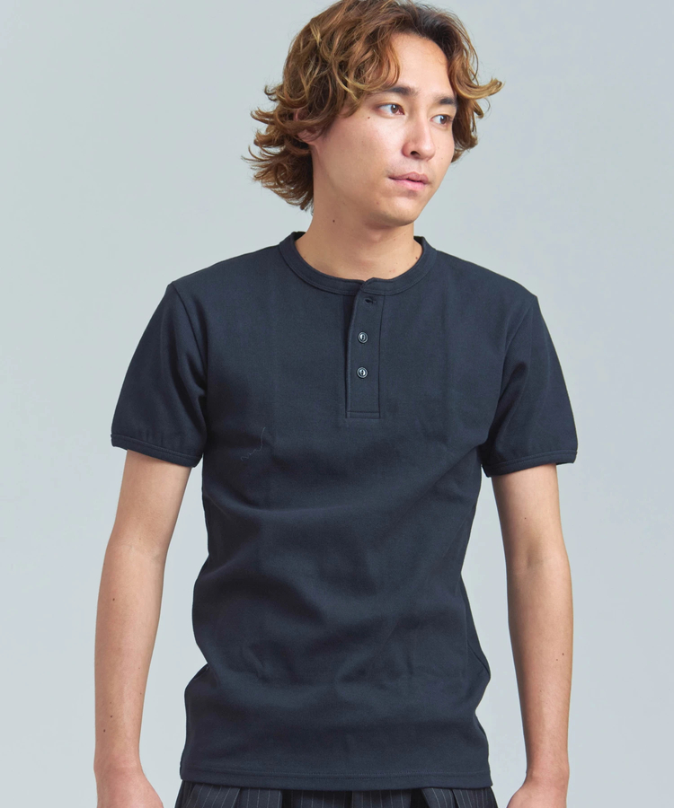 JACKROSE(ジャックローズ) |AVIREX/アヴィレックス DAILY S/S RIB HENLY NECK TEE(MENS)