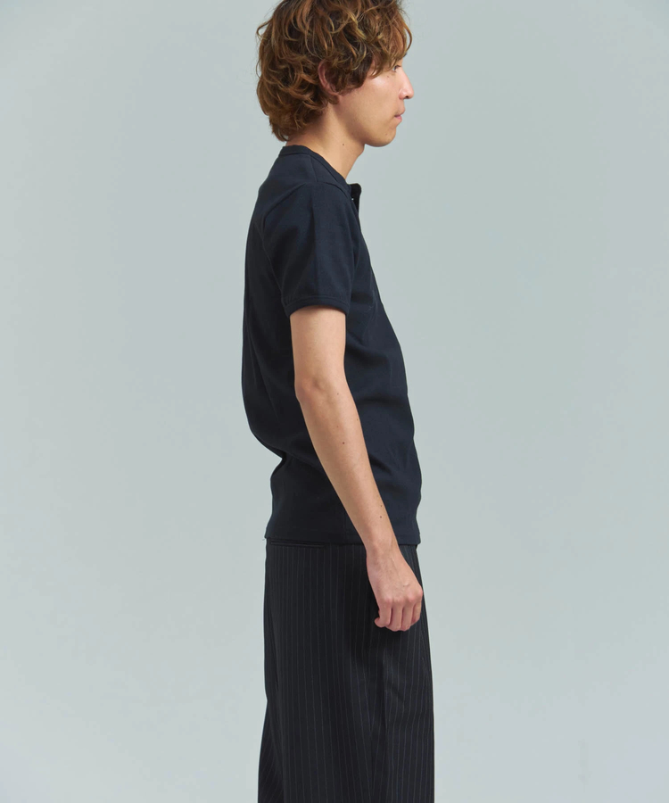 JACKROSE(ジャックローズ) |AVIREX/アヴィレックス DAILY S/S RIB HENLY NECK TEE(MENS)