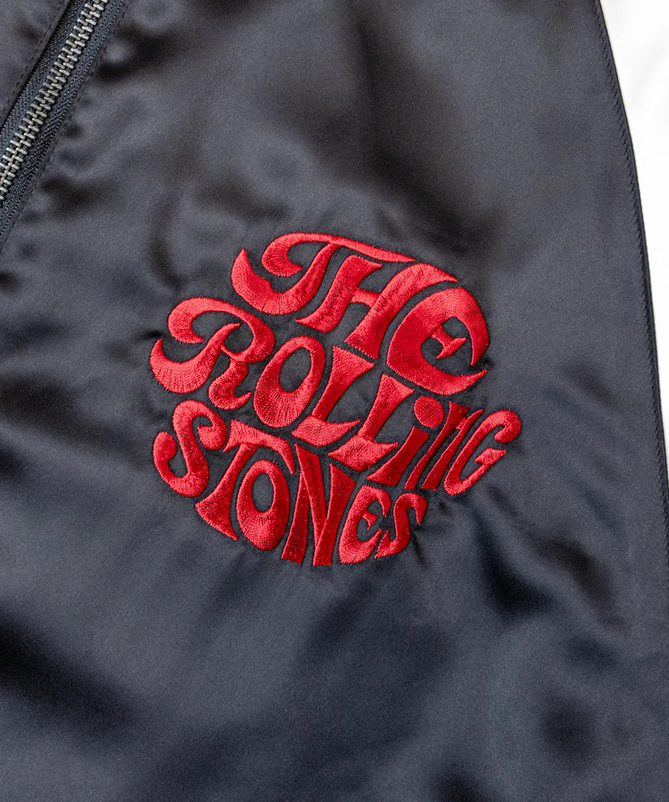 JACKROSE(ジャックローズ) |【The Rolling Stones×JACKROSE】 Lips&Tongue シグネチャーリバーシブルスカジャン(MENS)