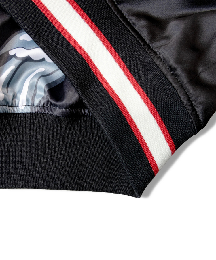JACKROSE(ジャックローズ) |【The Rolling Stones×JACKROSE】 Lips&Tongue シグネチャーリバーシブルスカジャン(MENS)