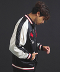 JACKROSE(ジャックローズ) |【The Rolling Stones×JACKROSE】 Lips&Tongue シグネチャーリバーシブルスカジャン(MENS)