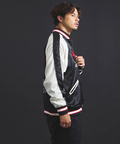 JACKROSE(ジャックローズ) |【The Rolling Stones×JACKROSE】 Lips&Tongue シグネチャーリバーシブルスカジャン(MENS)