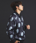 JACKROSE(ジャックローズ) |【The Rolling Stones×JACKROSE】 Lips&Tongue シグネチャーリバーシブルスカジャン(MENS)