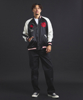 JACKROSE(ジャックローズ) |【The Rolling Stones×JACKROSE】 Lips&Tongue シグネチャーリバーシブルスカジャン(MENS)