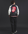 JACKROSE(ジャックローズ) |【The Rolling Stones×JACKROSE】 Lips&Tongue シグネチャーリバーシブルスカジャン(MENS)
