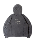 JACKROSE(ジャックローズ) |【The Rolling Stones×JACKROSE】 Lips&Tongue ヒョウ柄切替プルパーカー(MENS)