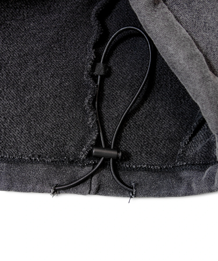JACKROSE(ジャックローズ) |【The Rolling Stones×JACKROSE】 Lips&Tongue ヒョウ柄切替プルパーカー(MENS)