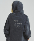 JACKROSE(ジャックローズ) |【The Rolling Stones×JACKROSE】 Lips&Tongue ヒョウ柄切替プルパーカー(MENS)