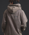 JACKROSE(ジャックローズ) |【The Rolling Stones×JACKROSE】 Lips&Tongue ヒョウ柄切替プルパーカー(MENS)
