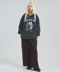 JACKROSE(ジャックローズ) |【The Rolling Stones×JACKROSE】 Lips&Tongue ヒョウ柄切替プルパーカー(MENS)