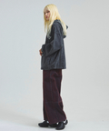 JACKROSE(ジャックローズ) |【The Rolling Stones×JACKROSE】 Lips&Tongue ヒョウ柄切替プルパーカー(MENS)