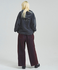 JACKROSE(ジャックローズ) |【The Rolling Stones×JACKROSE】 Lips&Tongue ヒョウ柄切替プルパーカー(MENS)