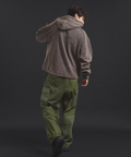 JACKROSE(ジャックローズ) |【The Rolling Stones×JACKROSE】 Lips&Tongue ヒョウ柄切替プルパーカー(MENS)