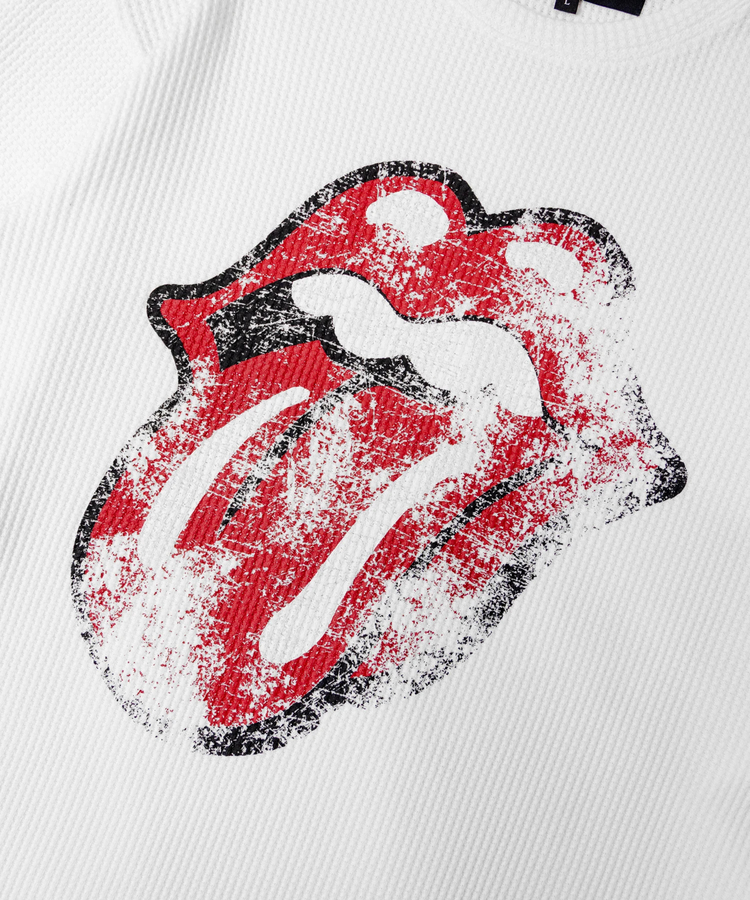 The Rolling Stones×JACKROSE】 Lips&Tongue サーマルLSTEE(MENS