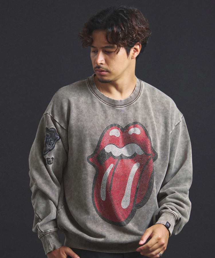 EVISU ローリングストーンズパロディトレーナー ローリングストーンズ